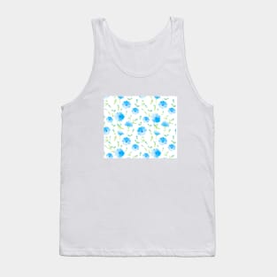 Watercolor botanical collection Tank Top